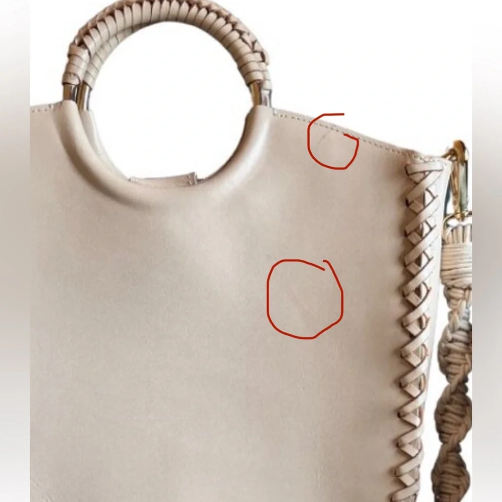 Ulla Johnson Luxury Handbag with Crochet Strap